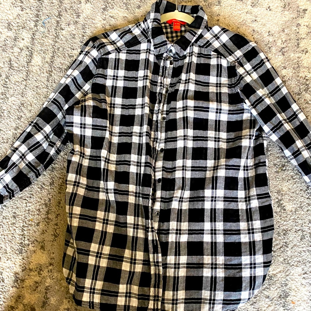 Flannel - black and white